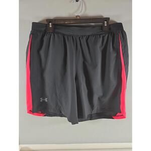Under Armour Women's Athletic Shorts Black Pink Lined XL NEW Activewear Gym